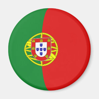 Portugal Fisheye Flag Magnet
