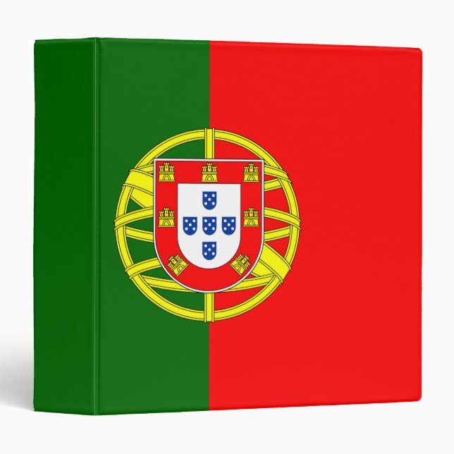 Portugal Flag Binder (Front/Spine)