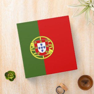 Portugal flag binder