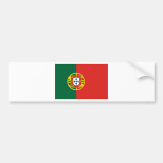 Portugal flag bumper sticker