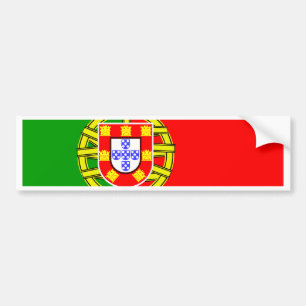 Portugal Flag Bumper Sticker