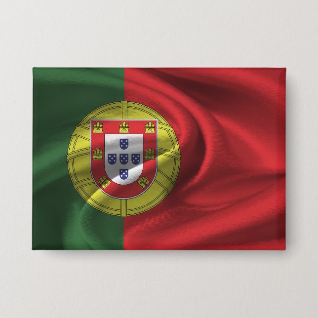 Portugal Flag Button (Front)