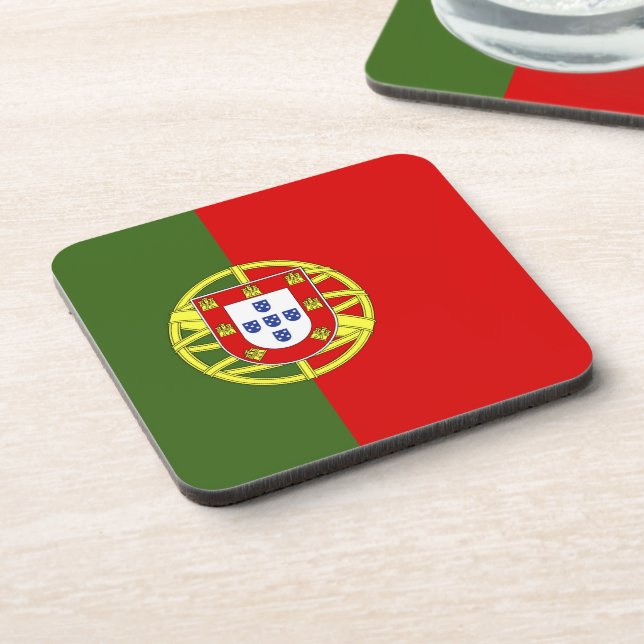 Portugal flag coaster (Left Side)