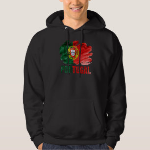 Portugal Flag For Portugal Soccer Football Hoodie