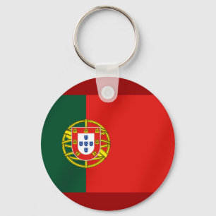Portugal Flag for Portuguese speakers Keychain