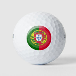 Portugal flag golf balls