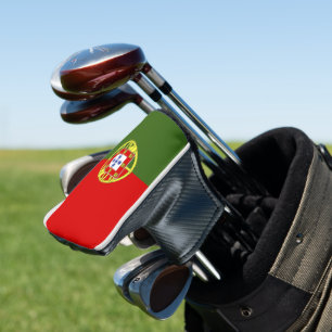 Portugal flag golf head cover