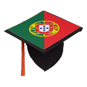 Portugal Flag Graduation Cap Topper