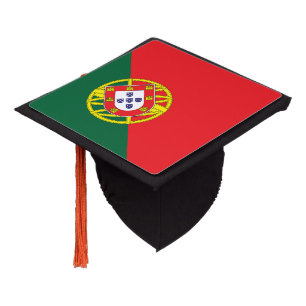 Portugal Flag Graduation Cap Topper