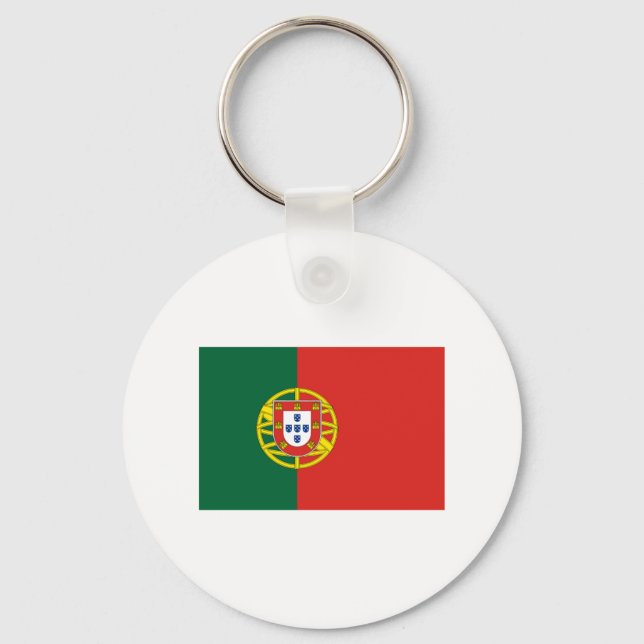 Portugal FLAG International Keychain (Front)