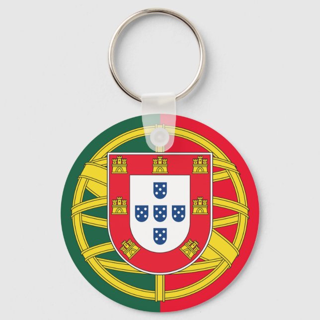 Portugal flag keychain (Front)