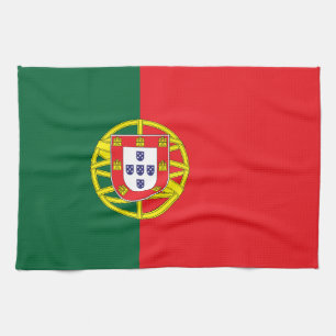 Portugal Flag Kitchen Towel