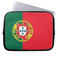 Portugal Flag Laptop Sleeve