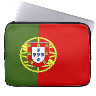 Portugal flag laptop sleeve