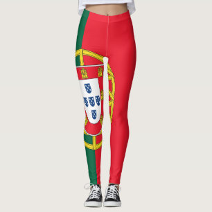 Portugal flag leggings