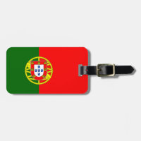 Portugal Flag Luggage Tag