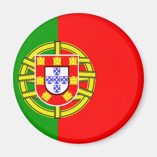 Portugal Flag Magnet (Front)