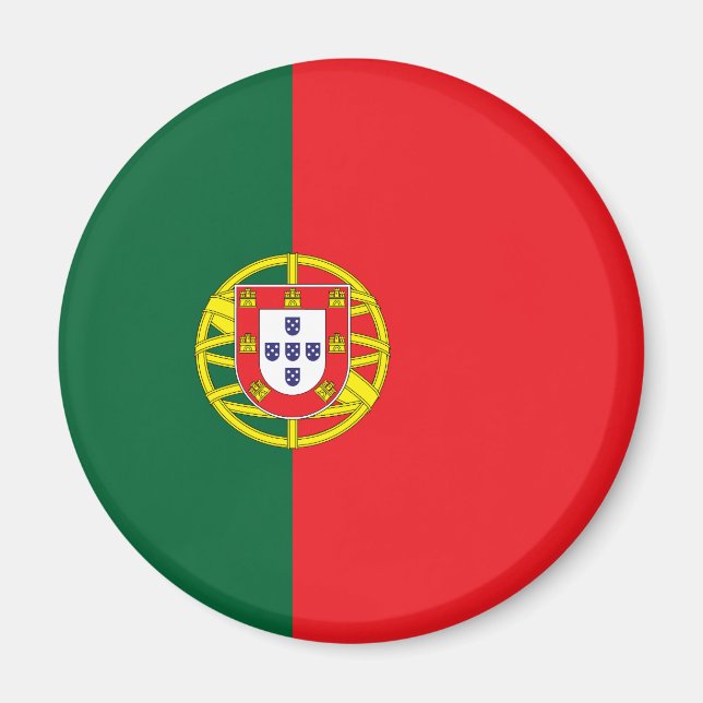 Portugal Flag Magnet (Front)