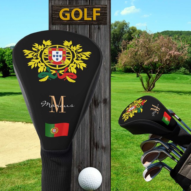 Portugal & Flag Monogrammed Golf Clubs Covers (Creator Uploaded)