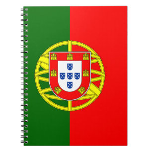 Portugal Flag Notebook