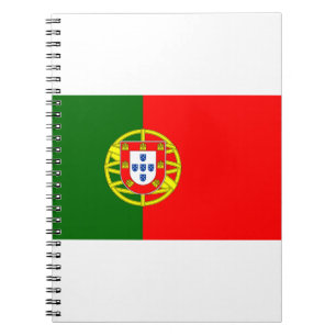 Portugal Flag Notebook