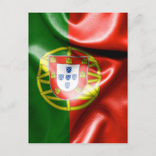 Portugal Flag Postcard