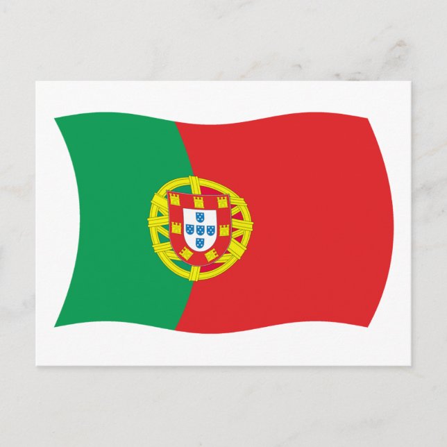 Portugal Flag Postcard (Front)