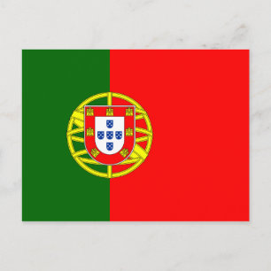 Portugal Flag Postcard