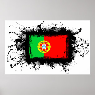Portugal Flag Poster