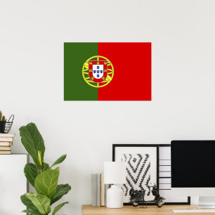 Portugal flag poster