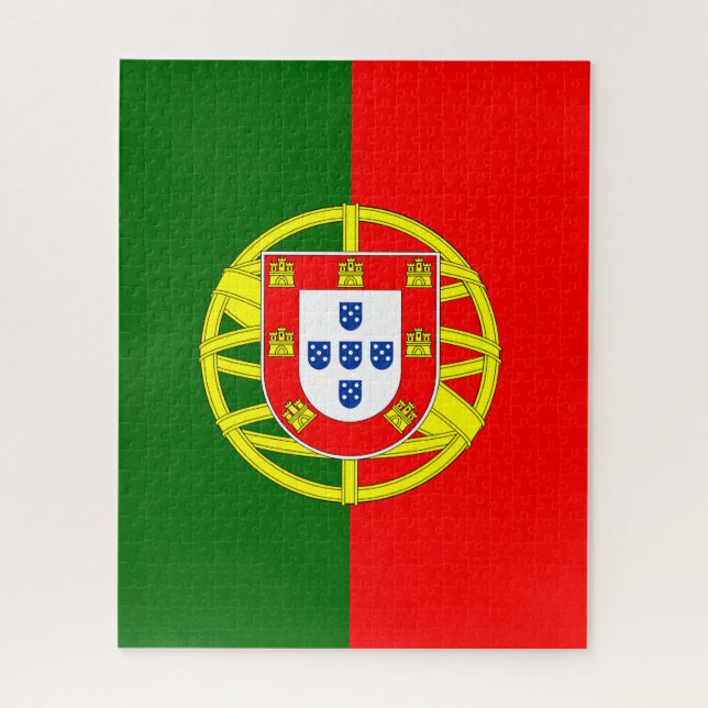 Portugal flag Puzzle, 16" x 20", 520 pieces Jigsaw Puzzle (Vertical)