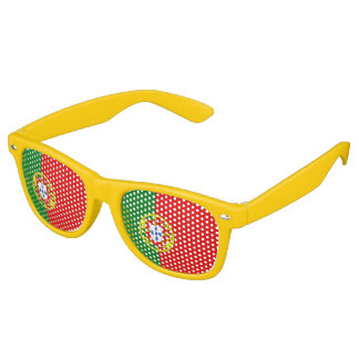 Portugal Flag Retro Sunglasses