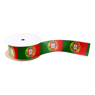 Portugal Flag Satin Ribbon