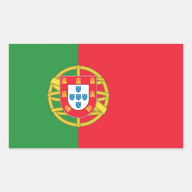 Portugal Flag Sticker (Front)