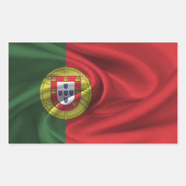 Portugal Flag Sticker (Front)