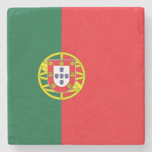 Portugal Flag Stone Coaster