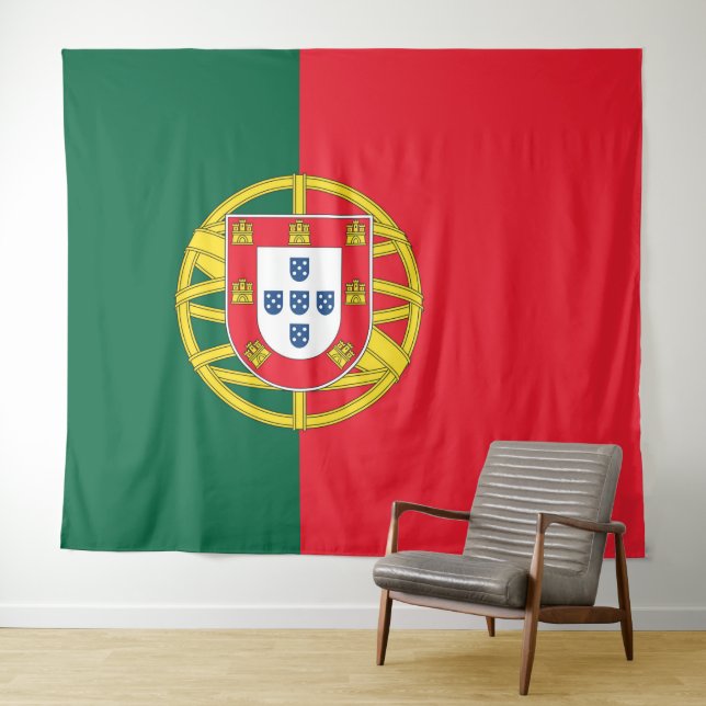 Portugal flag tapestry (In Situ (Horizontal))