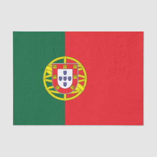Portugal Flag Tissue Paper