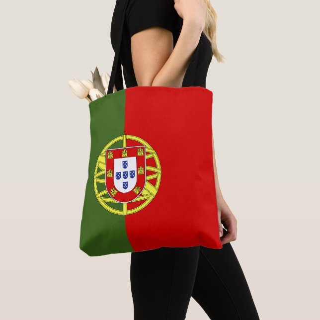 Portugal flag tote bag (Close Up)