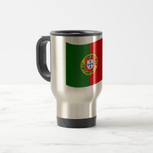 Portugal Flag Travel Mug