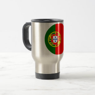 Portugal Flag Travel Mug