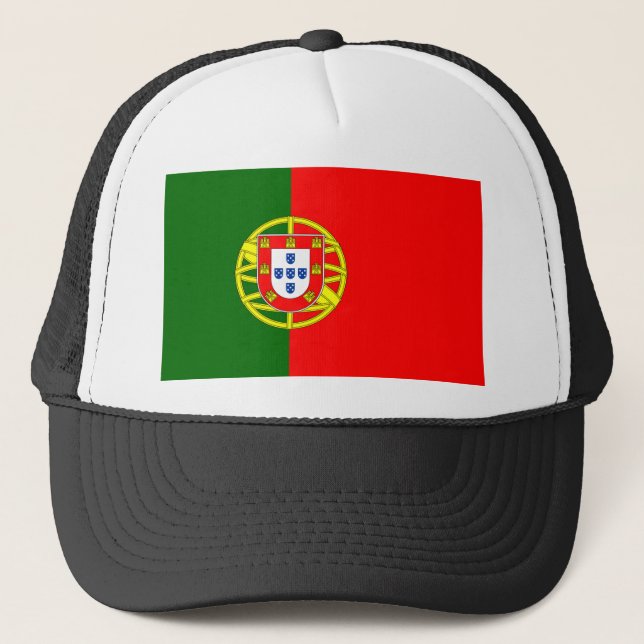 Portugal Flag Trucker Hat (Front)
