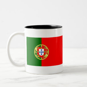 Portugal Flag Two-Tone Coffee Mug