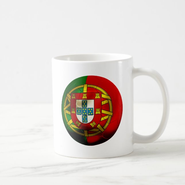 Portugal Football Coffee Mug (Right)