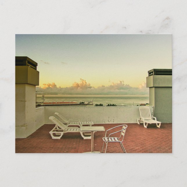 PORTUGAL : Funchal Sunrise  Postcard (Front)