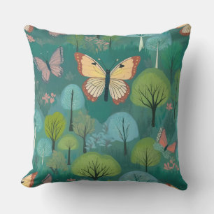 Portugal in Patterns: Azulejo Impressions Throw Pillow