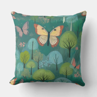 Portugal in Patterns: Azulejo Impressions Throw Pillow