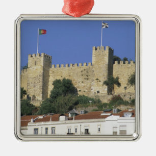 Portugal, Lisbon. Castelo de Sao Jorge. Metal Ornament