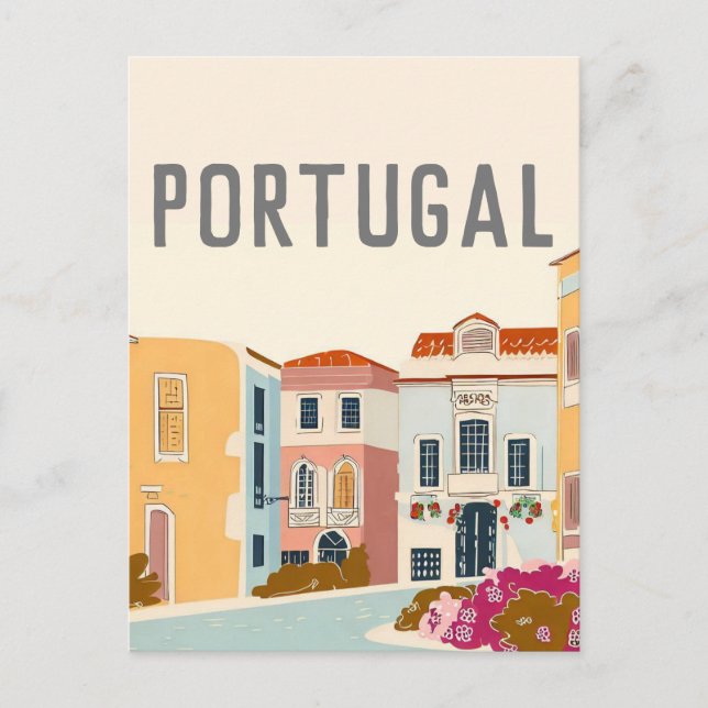 Portugal Lisbon Postcard (Front)