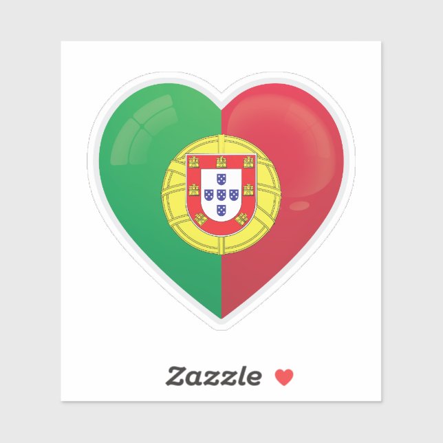 Portugal Love Icon Sticker (Sheet)